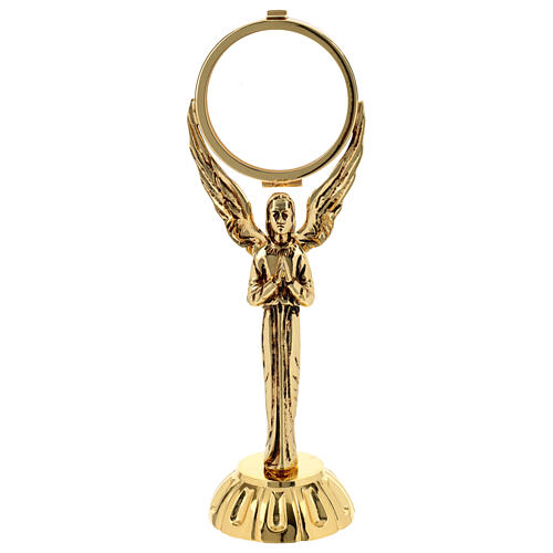 Shrine in brass with guardian angel 1