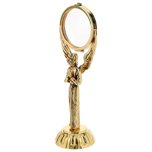 Teca ottone fuso angelo custode 3