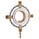 Monstrance for Magna Host cross and red enamels s3