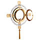 Monstrance for Magna Host cross and red enamels s11
