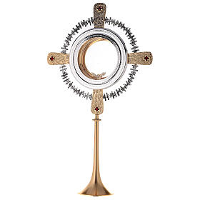 Monstrance for Magna Host cross and red enamels