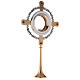 Monstrance for Magna Host cross and red enamels s5