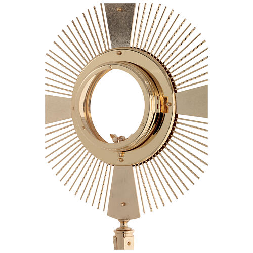 Monstranz vier Evangelisten aus Gussmessing 10