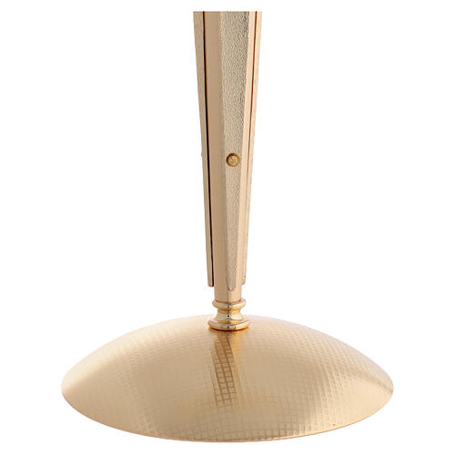 Monstrance for Magna Host 4 Evangelists in brass 3