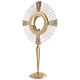 Monstrance for Magna Host 4 Evangelists in brass s5