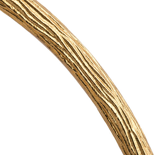 Ostensoir en bronze doré avec anges 60 cm 9