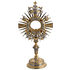 Two tone monstrance with putti