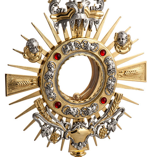 Two tone monstrance with putti 4