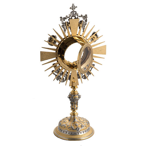 Two tone monstrance with putti 8