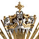 Two tone monstrance with putti and red stones s3