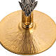 Two tone chapel monstrance in brass s2