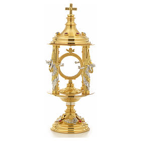 Ambrosian monstrance in bronze