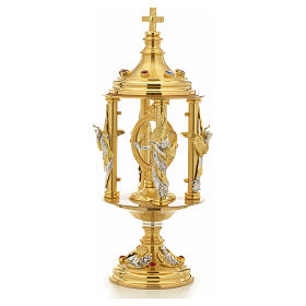 Ambrosian monstrance in bronze