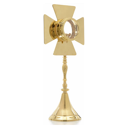 Monstrance with crosses, height 44cm 8cm display case 3