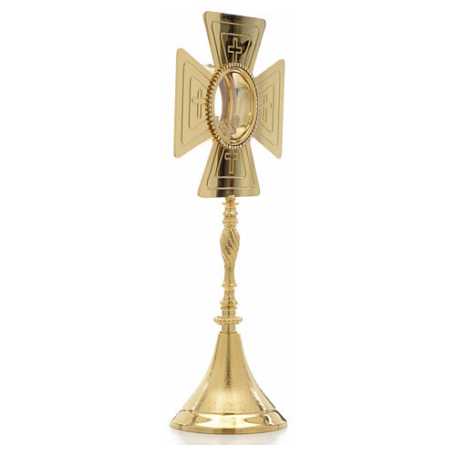 Monstrance with crosses, height 44cm 8cm display case 4