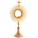 Monstrance for Magna host, sun, H 76cm s1