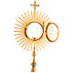 Monstrance for Magna host, sun, H 76cm s7