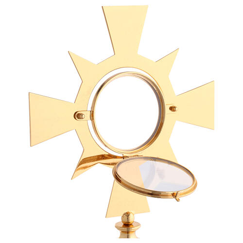 Monstranz mit IHS und Evangelistensymbolen 4