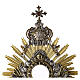 Ostensório placa latão bicolor 72 cm s4