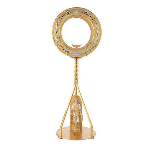 Monstrance Magna host, Holy Mary statue 1