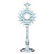 Monstrance bunch of grapes, silver-plated brass s1