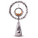 Monstrance Jesus with Apostles, silver-plated brass s1