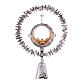 Monstrance Jesus with Apostles, silver-plated brass s2