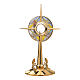 Evangelists monstrance stain glass style, Molina s1