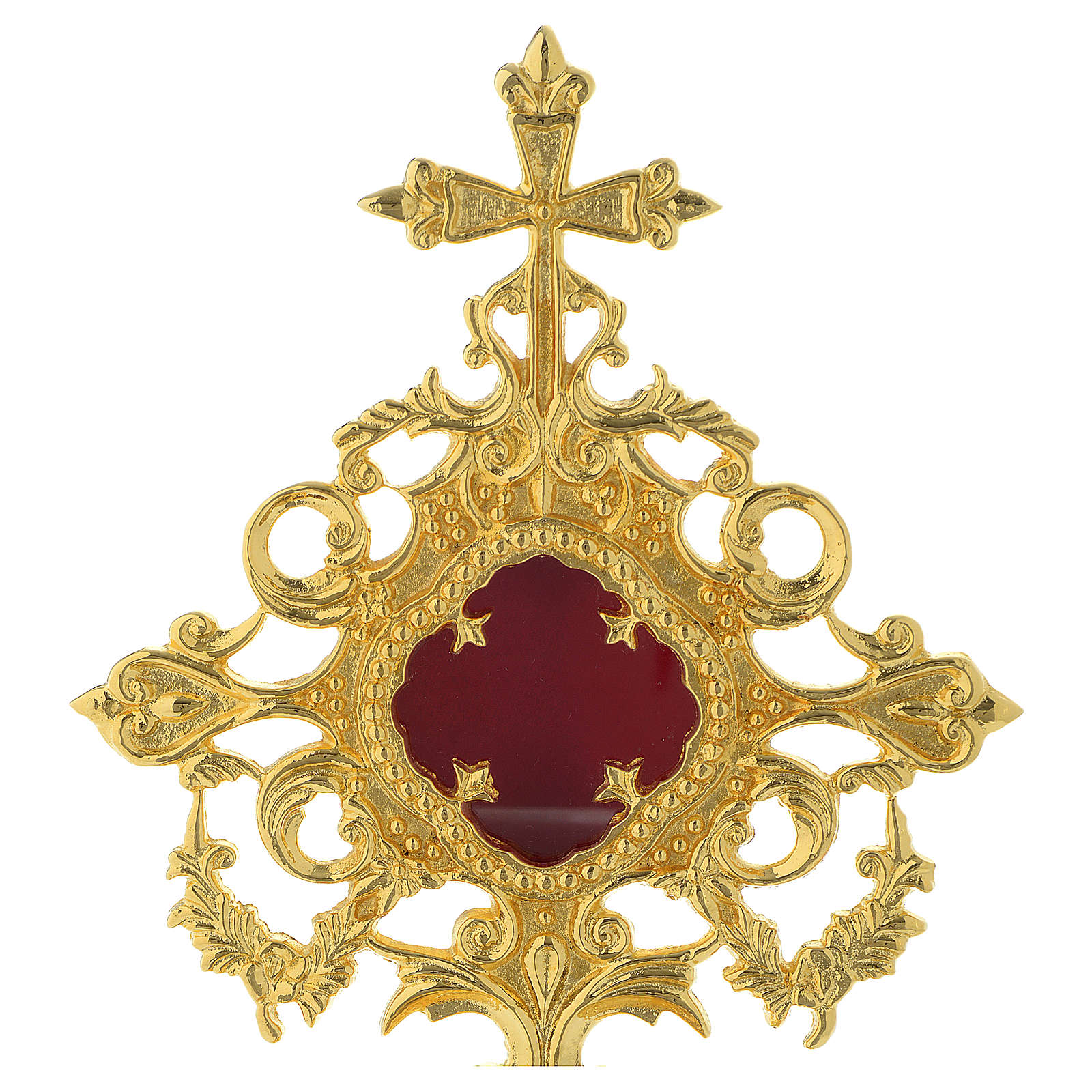 Corona Reale In Ottone Dorato 24K Art. G.4300 - GENESI ARTE SACRA - 7