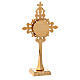 Gold plated bronze reliquary 7 3/4 in s5
