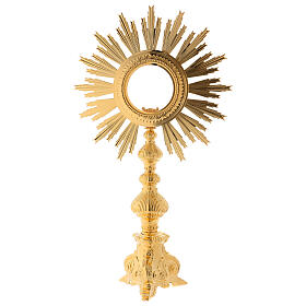 Monstrance baroque style for processions, Ostia Magna