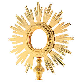 Monstrance baroque style for processions, Ostia Magna