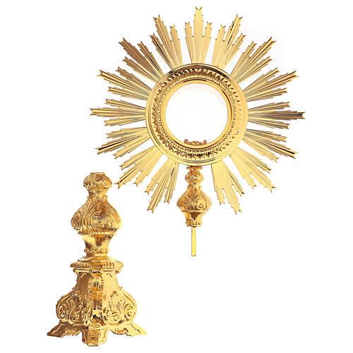 Monstrance baroque style for processions, Ostia Magna 3