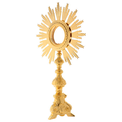 Monstrance baroque style for processions, Ostia Magna 5