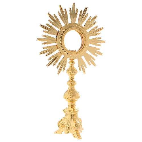 Monstrance baroque style for processions, Ostia Magna 7