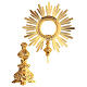 Monstrance baroque style for processions, Ostia Magna s3