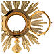 Monstrance baroque style for processions, Ostia Magna s9