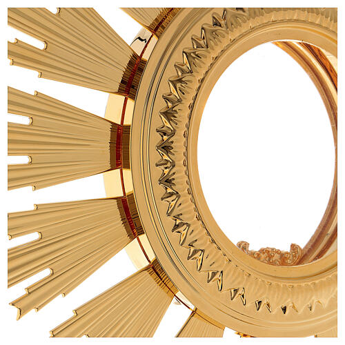 Baroque monstrance for processional Magna Host 8