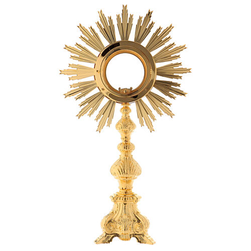 Baroque monstrance for processional Magna Host 10