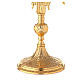 Gold plated reliquary with halo 35 cm s3
