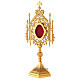Neogothic oval reliquary 13 3/4 in s1