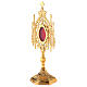 Neogothic oval reliquary 13 3/4 in s3