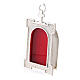 Wall arch reliquary of silver plated brass s2