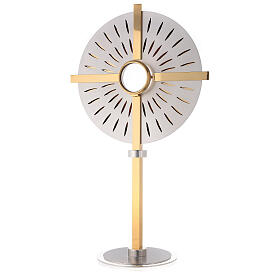 Monstrance 'Radiant sun' 60 cm gold and silver finish 24kt