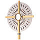 Monstrance 'Radiant sun' 60 cm gold and silver finish 24kt s2