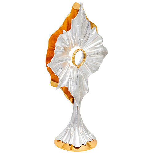 Ostensorio 'Respiro' 70 cm finitura oro e argento 24kt 3