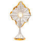 Ostensorio 'Respiro' 70 cm finitura oro e argento 24kt s1