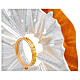 Ostensorio 'Respiro' 70 cm finitura oro e argento 24kt s5