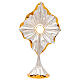 Monstrance 'Breath' 70 cm gold and silver finish 24kt s1