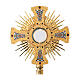 St Remy monstrance, Molina, 24K gold plated brass, 24 in s2